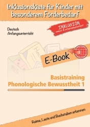 Jens Sonnenberg: E-Book Basistraining Phonologische Bewusstheit 1