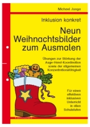 Michael Junga: Inklusion konkret - Neun Weihnachtsbilder zum Ausmalen