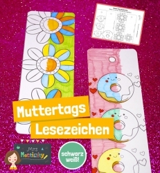 Mrs Mactivity: Muttertags-Lesezeichen