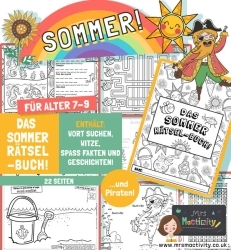 Mrs Mactivity: Sommer-Piraten-Rätselbuch (Alter 7-9)