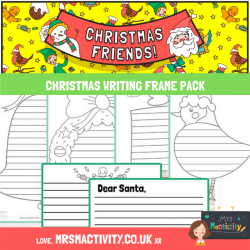 Mrs Mactivity: Weihnachtliches Briefpapier