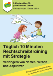 Jens Sonnenberg: Täglich 10 Minuten Rechtschreibtraining - Strategie Verlängern