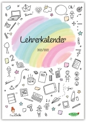 Nicole Trapp: Lehrerkalender 2021/2022 - A4 - Coil-Bindung