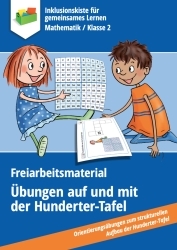 Jens Sonnenberg: Freiarbeitsmaterial - Übungen auf und mit der Hunderter-Tafel
