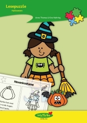 Anne Thomas & Kira Nehring: Lesepuzzle "Halloween"