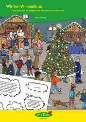 Nicole Hönig: Winter-Wimmelbild