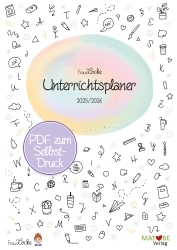 Nicole Trapp: Unterrichtsplaner 2025/2026 - A4 - zum Selbstdruck